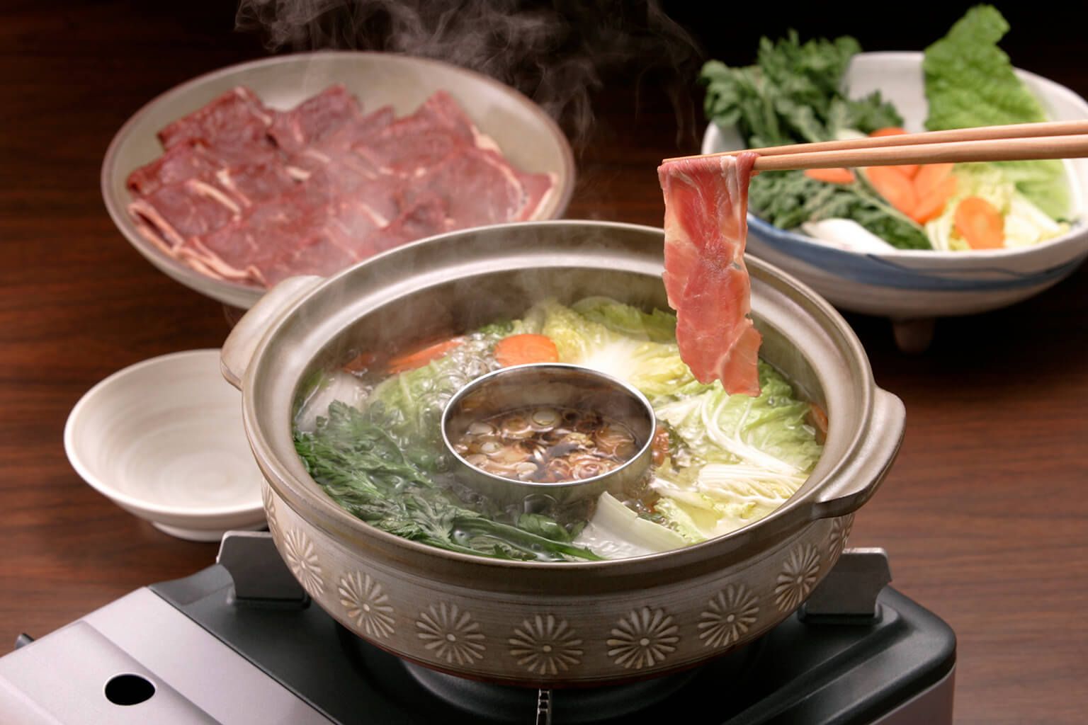 Japanese Hot Pot and Sake