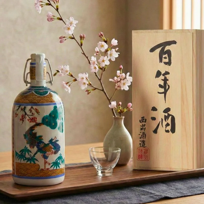 Kenbishi “Kuromatsu” Sake 900 ml - Tippsy Sake Kenbishi “Kuromatsu” Sake 900 ml - Tippsy Sake
