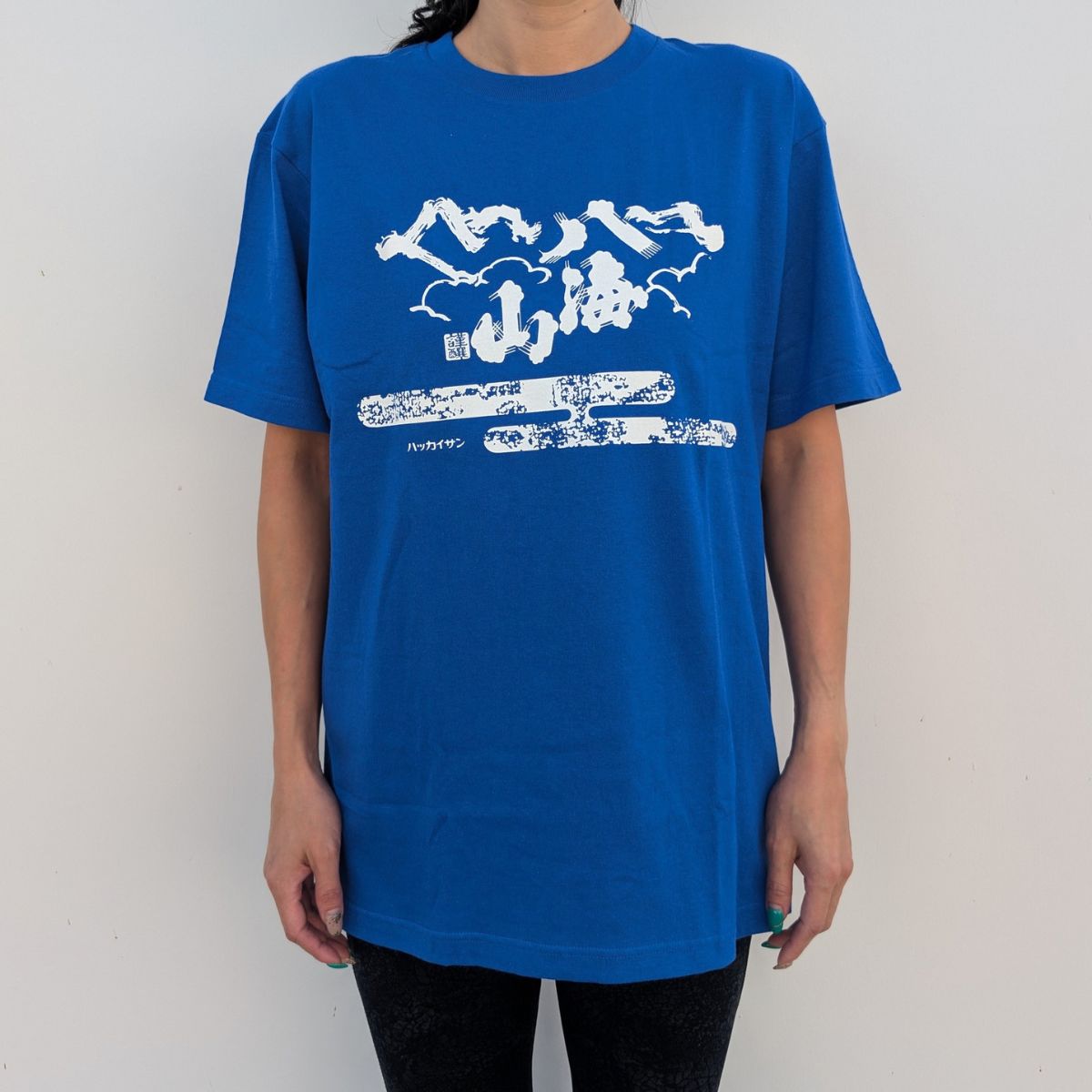 Hakkaisan Blue T-shirts front side