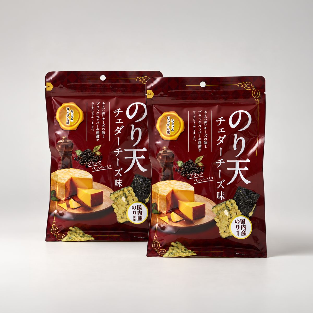 Daiko Nori Tempura Chips Cheddar Cheese Duo