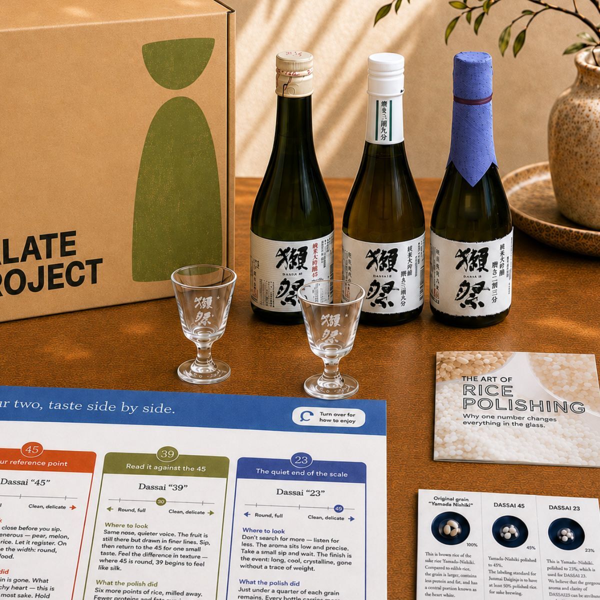 Sake Flight - Discover Dassai