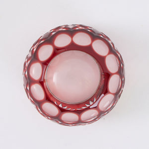 Kimoto Glass “Edo Kiriko Hoshikenbishi” Red