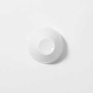 Ultra Thin Cup (Gold and Silver Spiral), bottom view